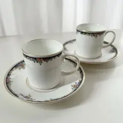 WEDGWOOD ウェッジウッド オズボーン ティーカップセット2客