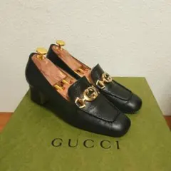 GUCCI ズゥミ パンプス 黒 37 1/2のサムネイル