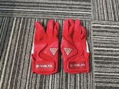 S-VOLTA ボルタ バッティンググローブ 赤白 XL相当 大人用 野球