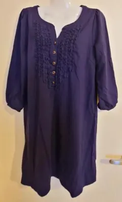 VIS　ワンピース　紺色