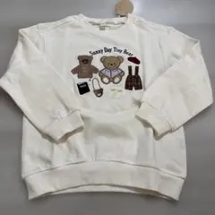 アプレレクール Tiny Bear トレーナー 120