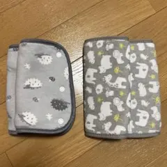 【セット売り】よだれカバー 抱っこ紐用 2つセット 西松屋 アニマル柄