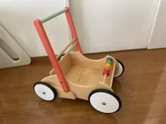 ボーネルンド バヨ (BAJO) ベビーウォーカー 手押し車 カート 木製のサムネイル