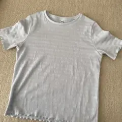 ユニクロ　ブルー Tシャツ 150cm