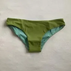 【未使用】ビキニ水着 競パン オリーブグリーン／水色 SMのサムネイル