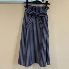 FABIA ストライプ スカート