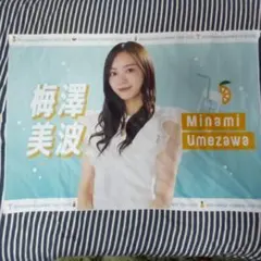 【コレクション処分】乃木坂46/梅澤美波/ブランケット①/中古
