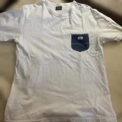 Lee ホワイト Tシャツ Mサイズ デニムポケット