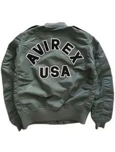 ☆美品☆ AVIREX MA-1 フライトジャケット オリーブグリーン