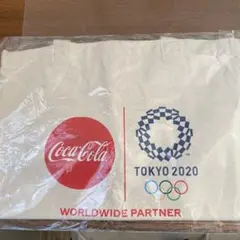 非売品 コカコーラ トートバッグ 2020東京オリンピック エコバッグ 匿名配送
