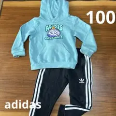 adidas アディダス パーカー トラックパンツ 100cm オリジナルス　②