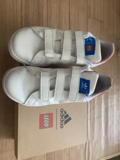 キッズスニーカー　アディダス　スタンスミス×レゴ　21