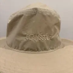 BEAMSGOLF ニューエラ　ベージュ ハット　新品