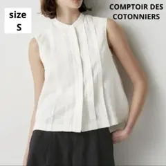 UNIQLO コントワーデコトニエ　リネンブレンドブラウス　サイズS
