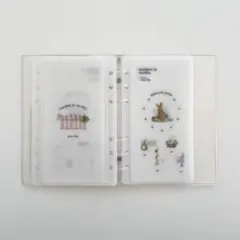 早い者勝ち　韓国　貯金　バインダー　カバー　リフィル　ガーデン