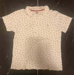 プチバトー PETIT BATEAU 前開きプリントパジャマ