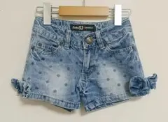 JENNI＊ジェニィ＊ドット柄デニムショートパンツ＊120