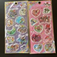 パワーパフガールズ ウォーターinシール 2種セット カミオジャパン