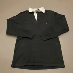 Polo by Ralph Lauren ブラック　長袖　ラガーシャツ