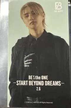 BE:FIRST BE:the ONE ムビチケ購入特典ステッカー　ジュノン