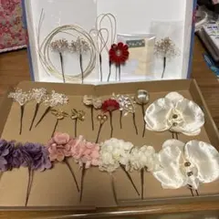 髪飾りセット 和装　成人式・卒業式・浴衣