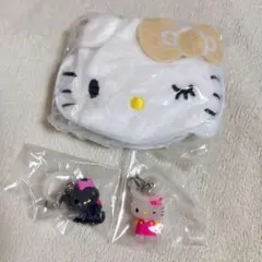 ハローキティ トートバッグ 夢屋 エコバッグ　めじるしアクセサリーセット