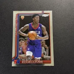 VJ Edgecombe 2025 Topps Chrome ルーキーカード