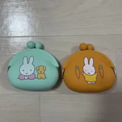miffy コインケース ミントグリーン オレンジ