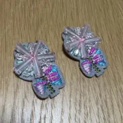 ハンドメイド ビーズ刺繍 パーツ