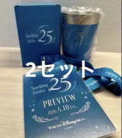 東京ディズニーシー 25周年 プレビューナイト 限定記念 グッズ 4点