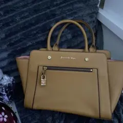 Samantha Thavasa ブラウン ハンドバッグ
