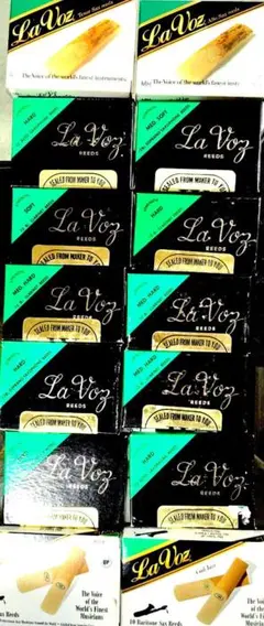 当時物 La Voz ラ・ボーズ 管楽器 リード セットのサムネイル