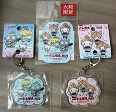 サンリオキャラクターズ 大和阿波おどり 50周年 アクリルキーホルダー サンリオキャラクターズ 大和阿波おどり 50周年 アクリルキーホルダー