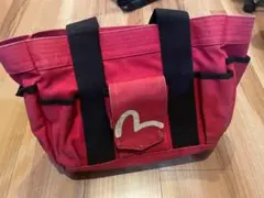 EVISU トートバッグ 白カモメ 赤 エヴィス エビスのサムネイル