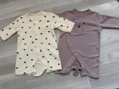 赤ちゃんロンパース2枚セット50~60cm