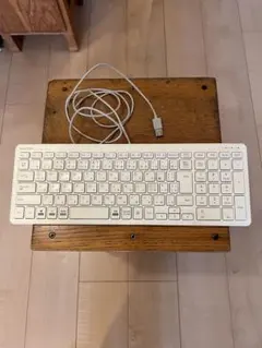 【ジャンク品】ELECOM 超薄型 有線キーボード