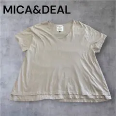 マイカアンドディール　コットン100% Tシャツ　半袖　トップスのサムネイル