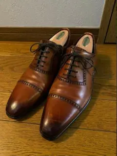 MAGNANI マグナーニ　シューズ　ブラウン　オンパケ　38のサムネイル