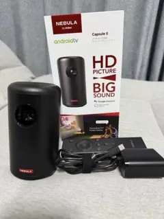 Nebula Capsule 3 ほぼ未使用品 ケース付き！ Amazon | Anker Nebula (ネビュラ) Capsule 3 Laser 公式