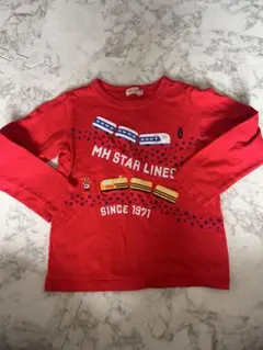 miki house 長袖Tシャツ 120cm 電車柄