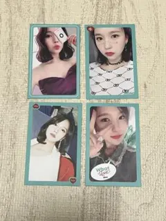 TWICE what is love?トレカ4枚セット　ミナ
