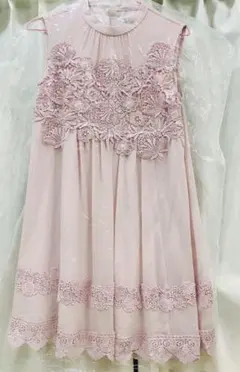 最終値下げ❣️新品未使用タグ付き❣️花柄ワンピース　MERCURYDUO 撫子色
