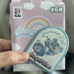 Angel Blue 刺繍ステッカー 全6種