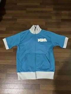 NIKE 半袖スウェット ジャージ ゴツナイキ ターコイズ ブルー M