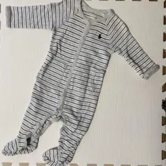 Ralph Lauren ストライプロンパース 6M