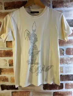 希少大人気正規品ALGONQUINS ミイラウサギ プリント Tシャツのサムネイル