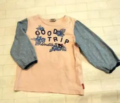 ダブルビー　ダブルb 七分丈Tシャツ 120 ミキハウス　女の子