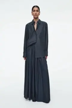 COS UTILITY A-LINE MAXI SKIRT 32