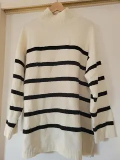 GU ボーダーニットセーター 　LLサイズ