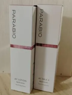 PARABIO AC MILK I & II 乳液セット 180ml - メルカリ